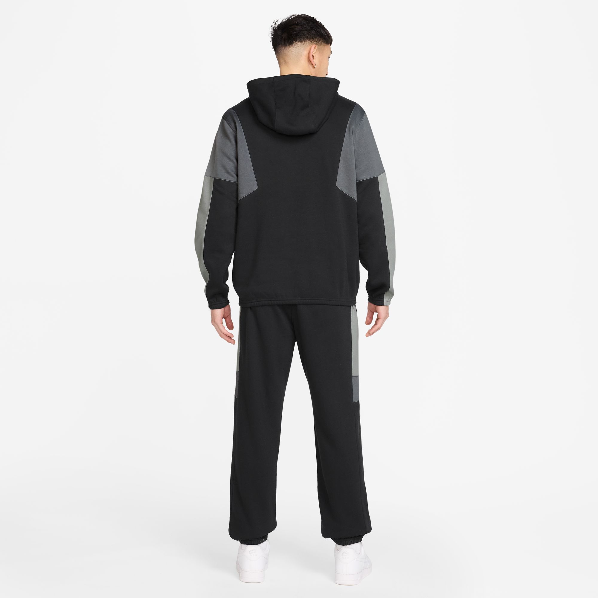 M NK CLUB FLEECE HDED TRACK GX