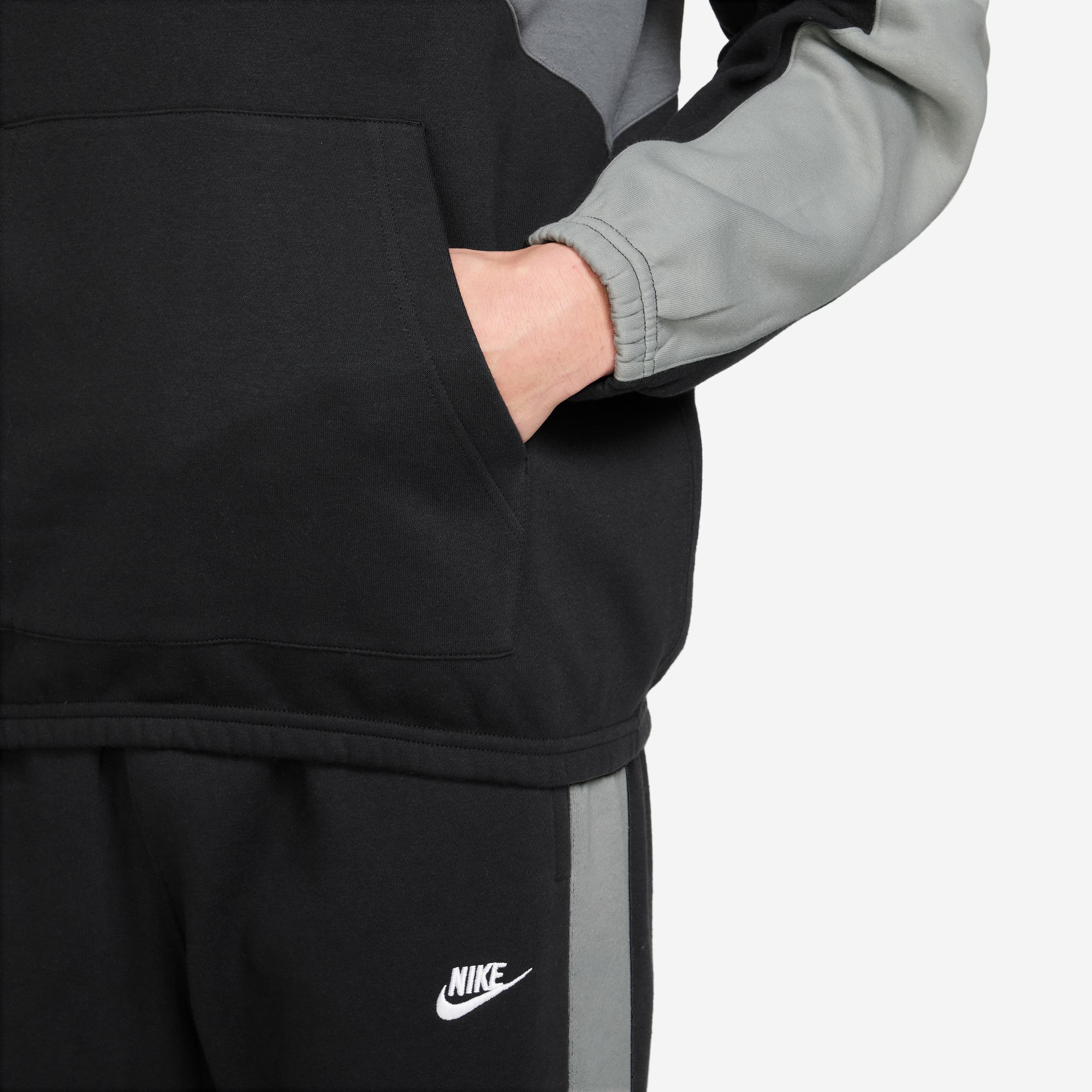 M NK CLUB FLEECE HDED TRACK GX