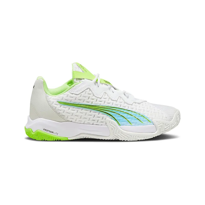 NOVA ELITE / PUMA White-Luminous Blue-Fizzy Apple-Shadow G