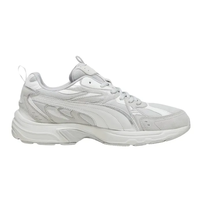 MILENIO TECH SUEDE / Cool Light Gray-Feather Gray-PUMA White