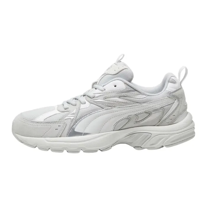 MILENIO TECH SUEDE / Cool Light Gray-Feather Gray-PUMA White