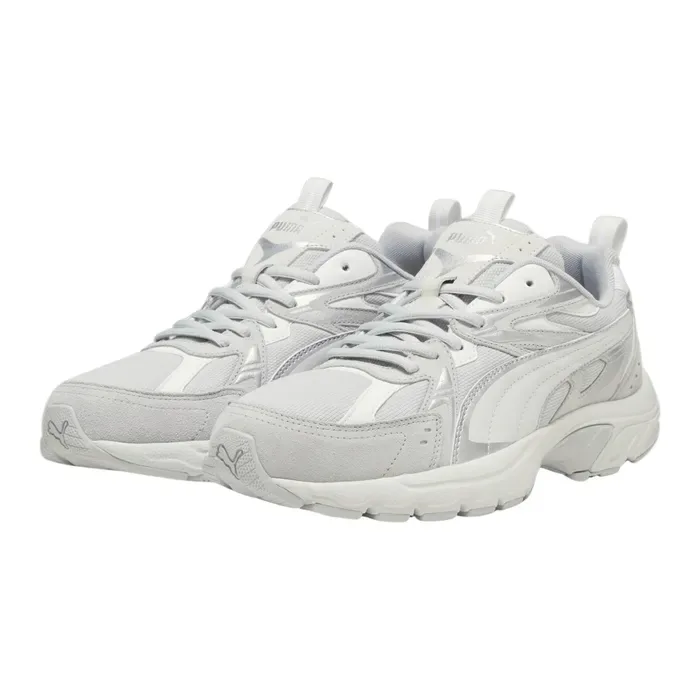 MILENIO TECH SUEDE / Cool Light Gray-Feather Gray-PUMA White