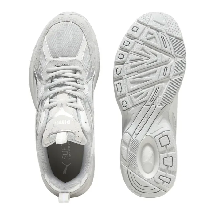 MILENIO TECH SUEDE / Cool Light Gray-Feather Gray-PUMA White