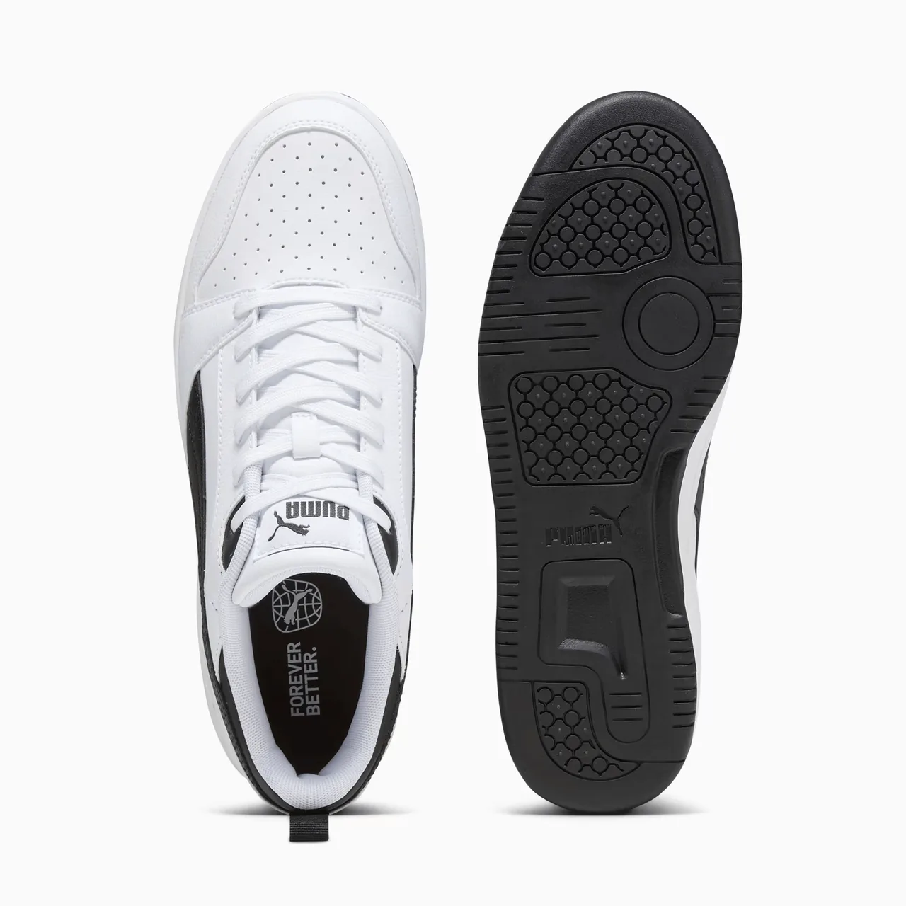 REBOUND V6 LOW / PUMA White-PUMA Black-PUMA Black