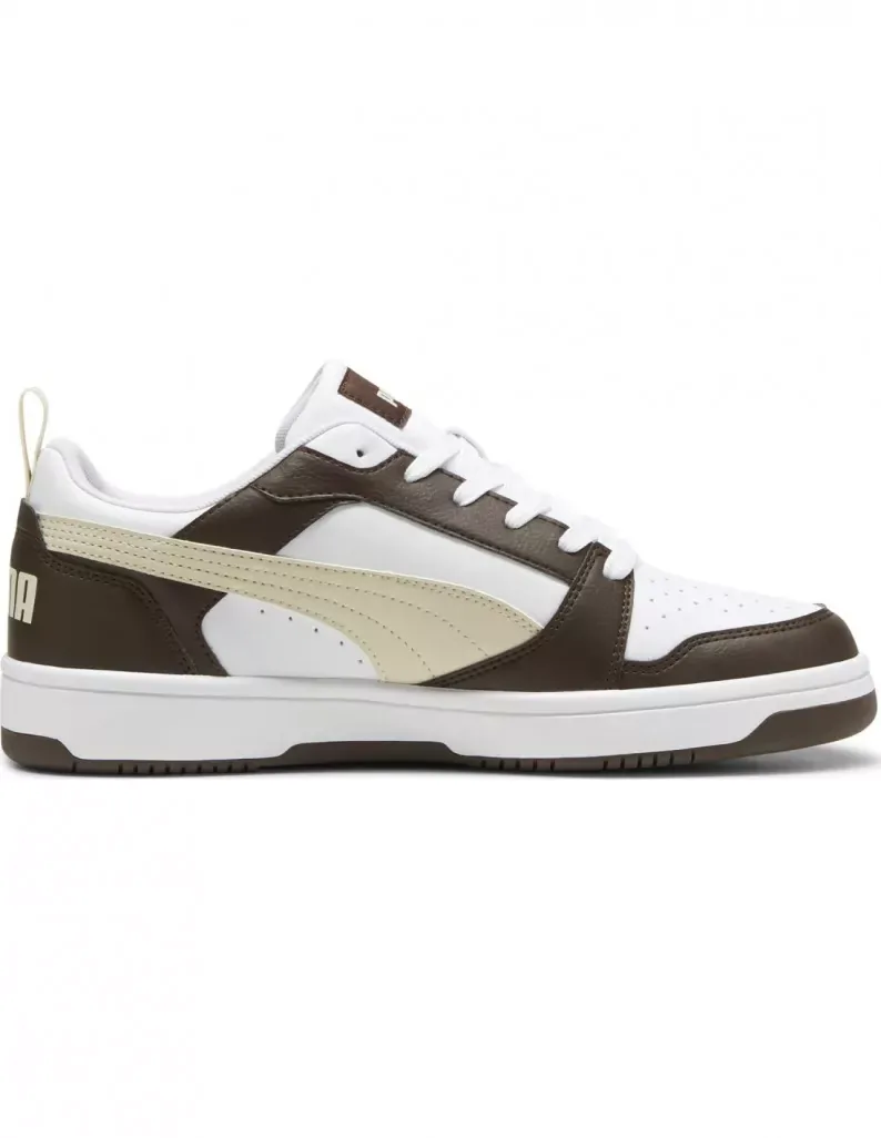 REBOUND V6 LOW / Espresso Brown-Alpine Snow-PUMA White