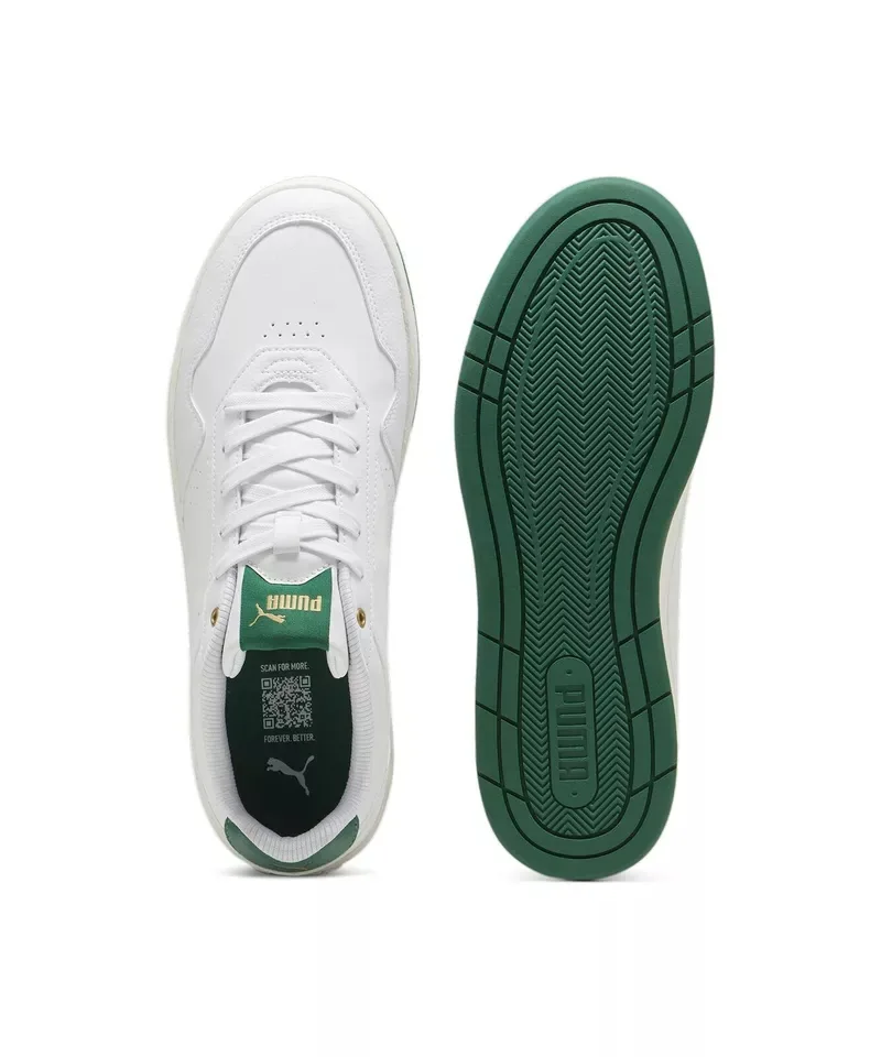COURT CLASSIC / PUMA White-Vine-PUMA Gold