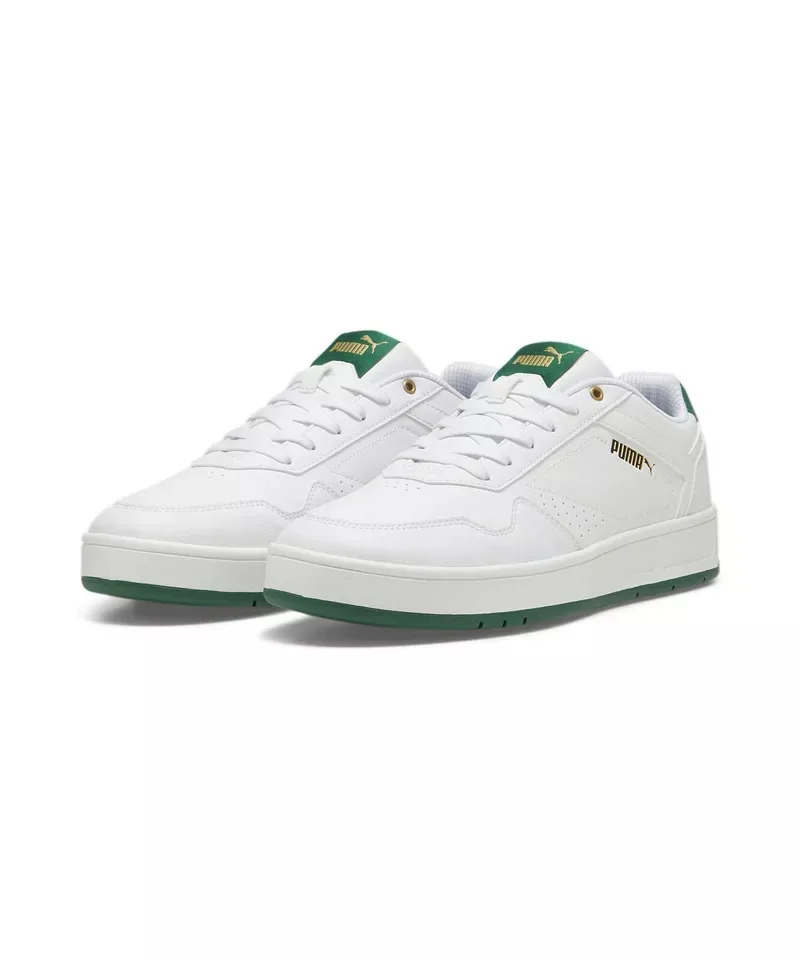 COURT CLASSIC / PUMA White-Vine-PUMA Gold