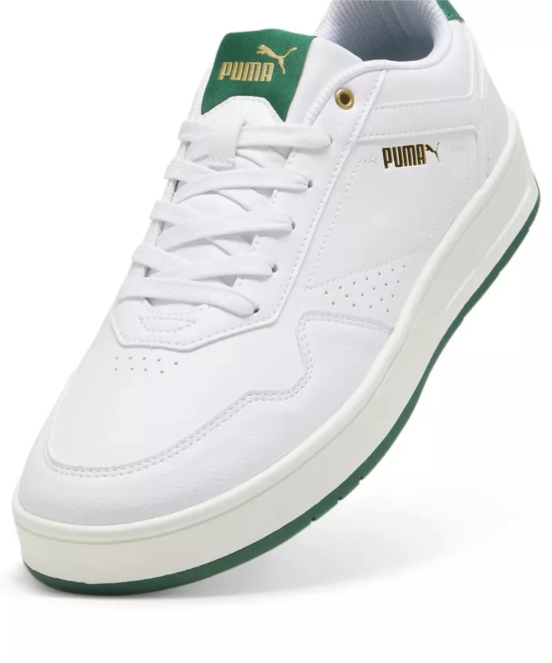 COURT CLASSIC / PUMA White-Vine-PUMA Gold