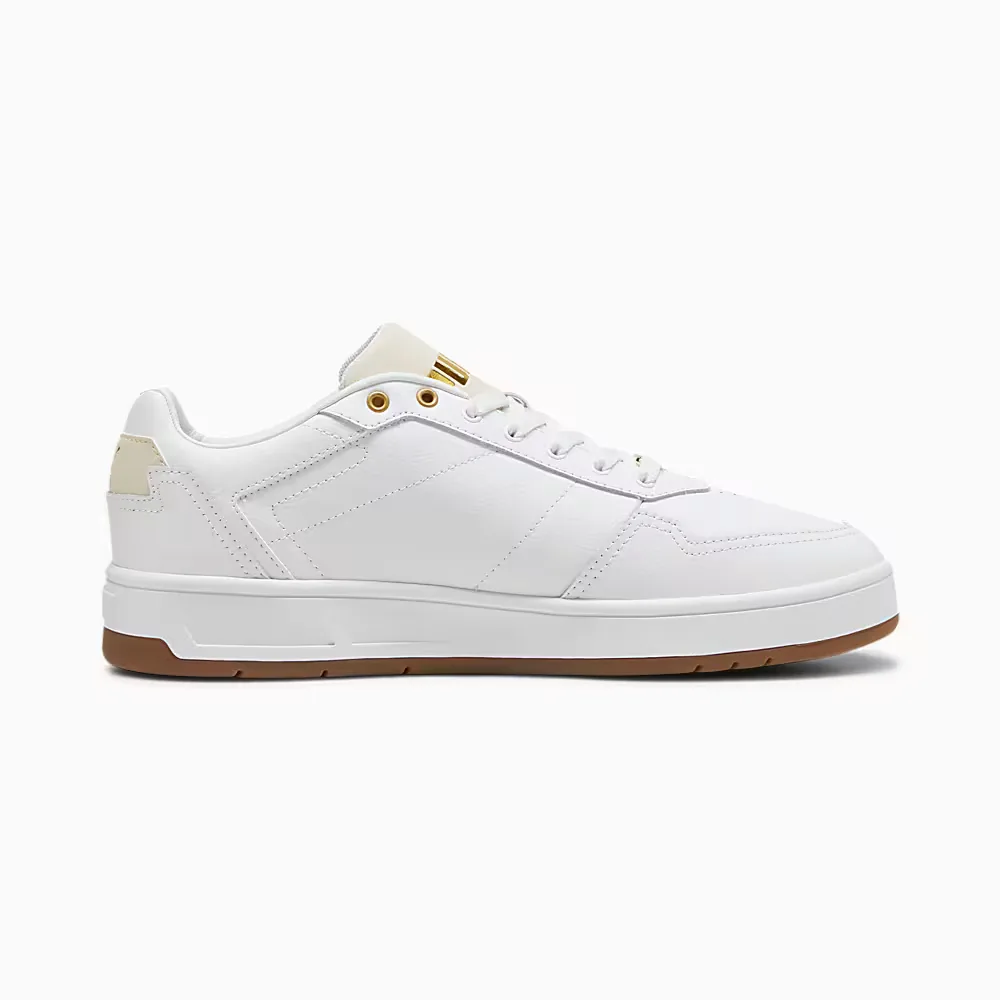 COURT CLASSIC LUX / PUMA White-Alpine Snow-PUMA Gold