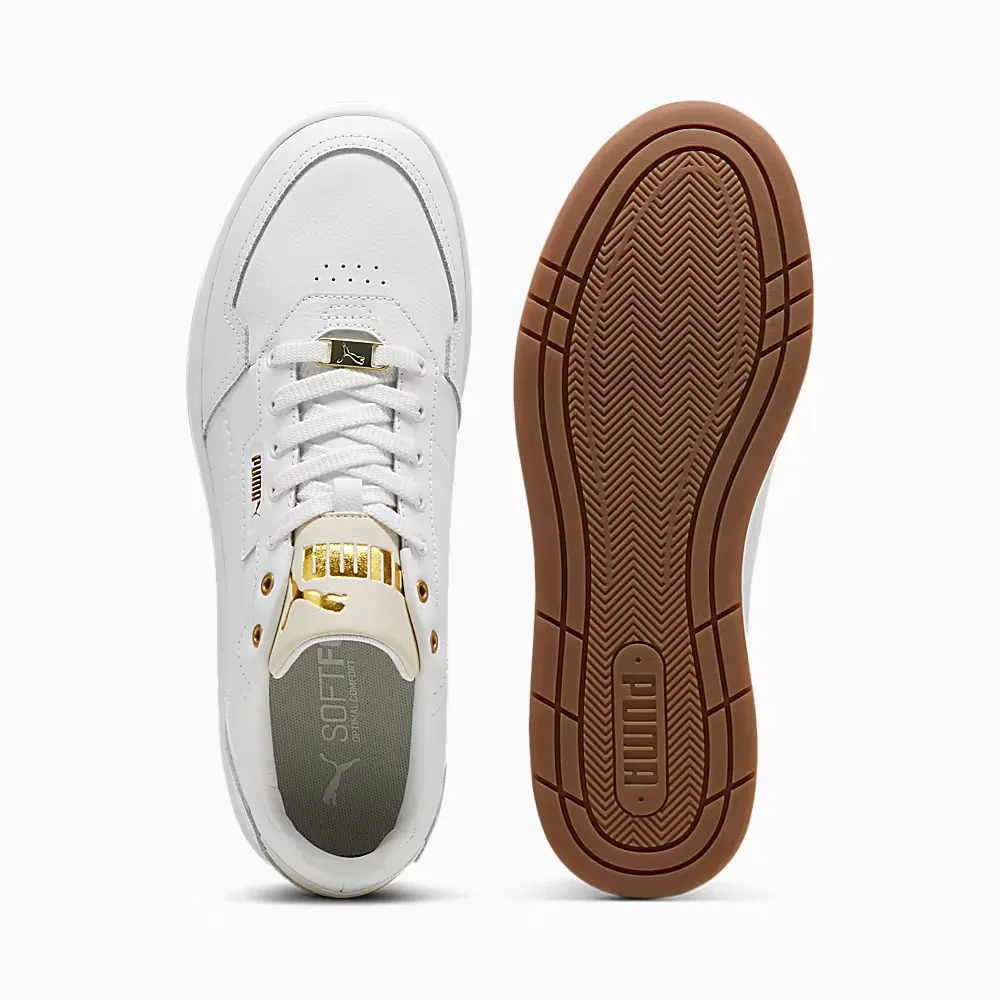 COURT CLASSIC LUX / PUMA White-Alpine Snow-PUMA Gold