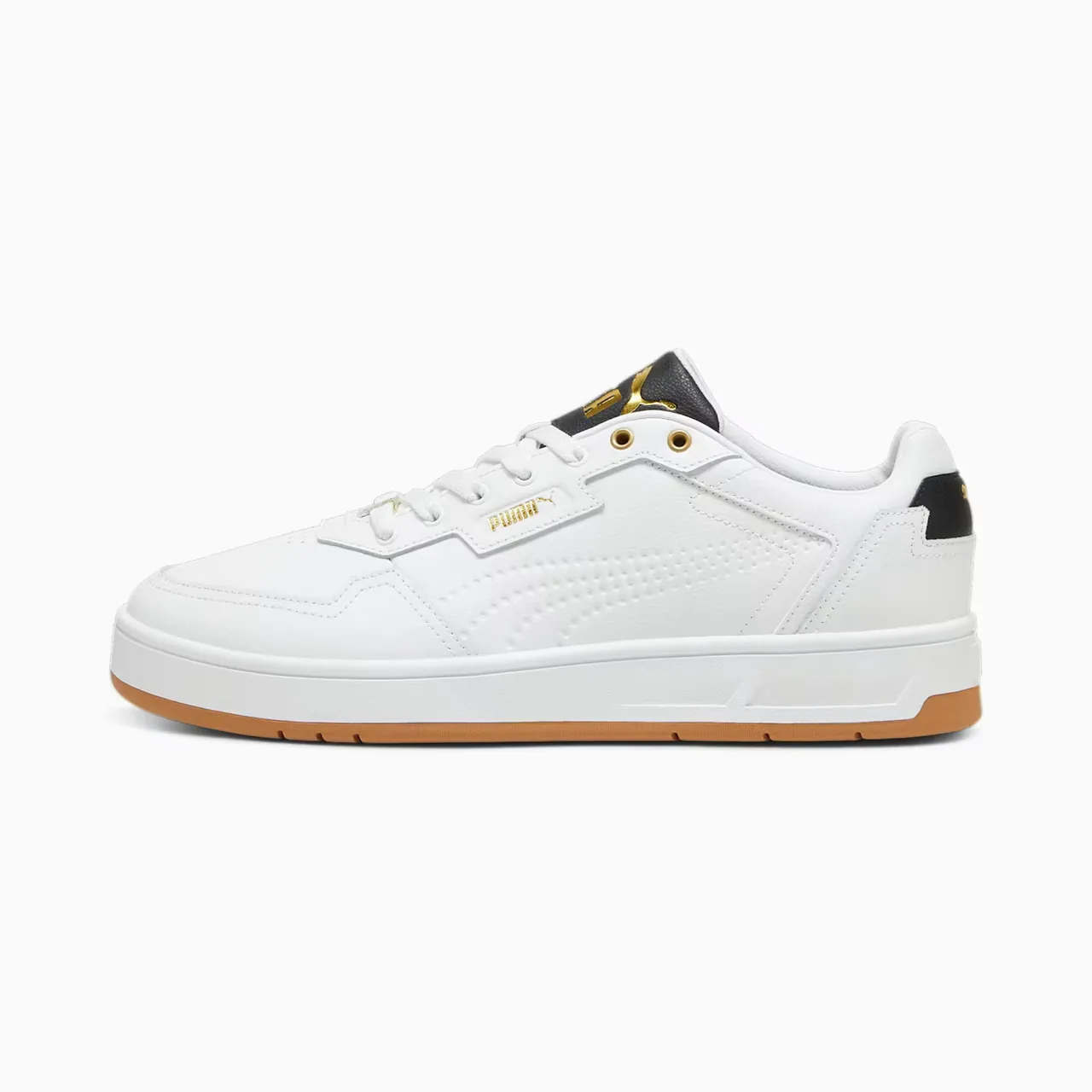 COURT CLASSIC LUX / PUMA White-Alpine Snow-PUMA Gold