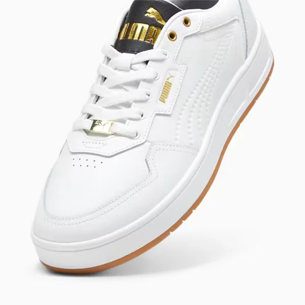 COURT CLASSIC LUX / PUMA White-Alpine Snow-PUMA Gold