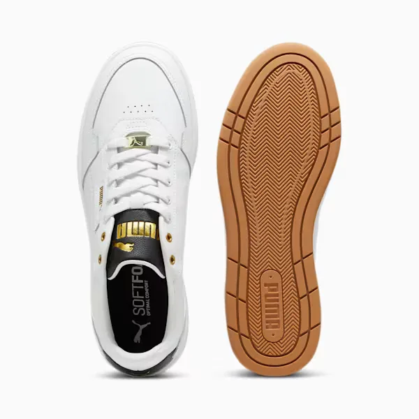 COURT CLASSIC LUX / PUMA White-Alpine Snow-PUMA Gold