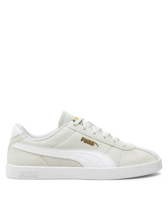 PUMA CLUB II / Glacial Gray-PUMA White-PUMA Gold