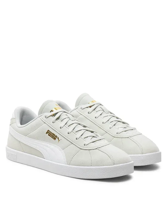 PUMA CLUB II / Glacial Gray-PUMA White-PUMA Gold