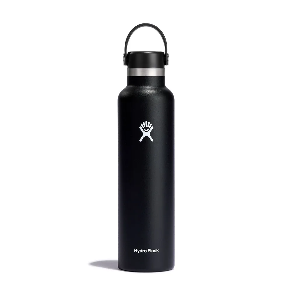 Hydro Flask 21 OZ STANDARD MOUTH FLEX CAP BLACK