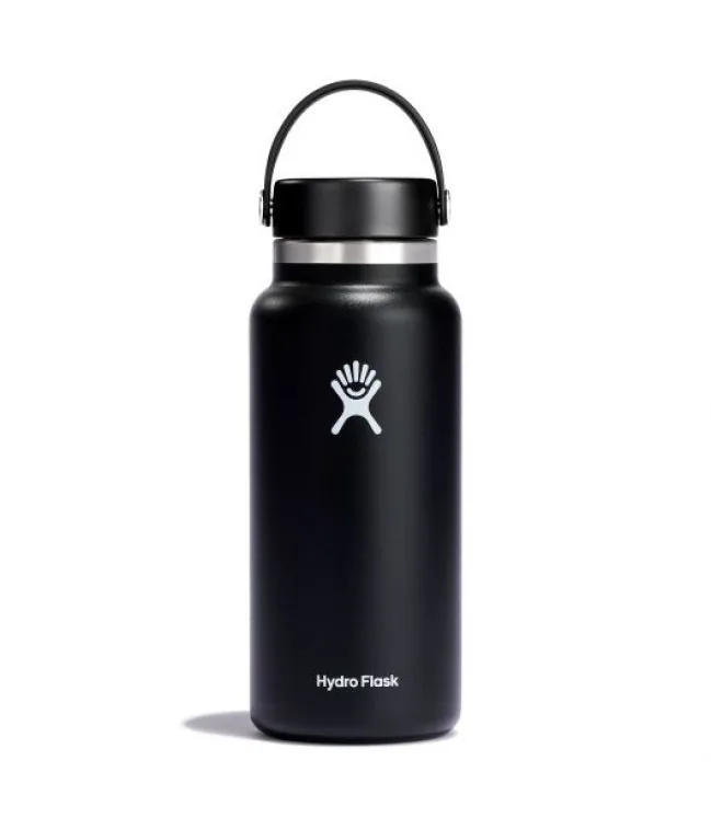 Hydro Flask 32 OZ WIDE MOUTH 2.0 FLEX CAP BLACK