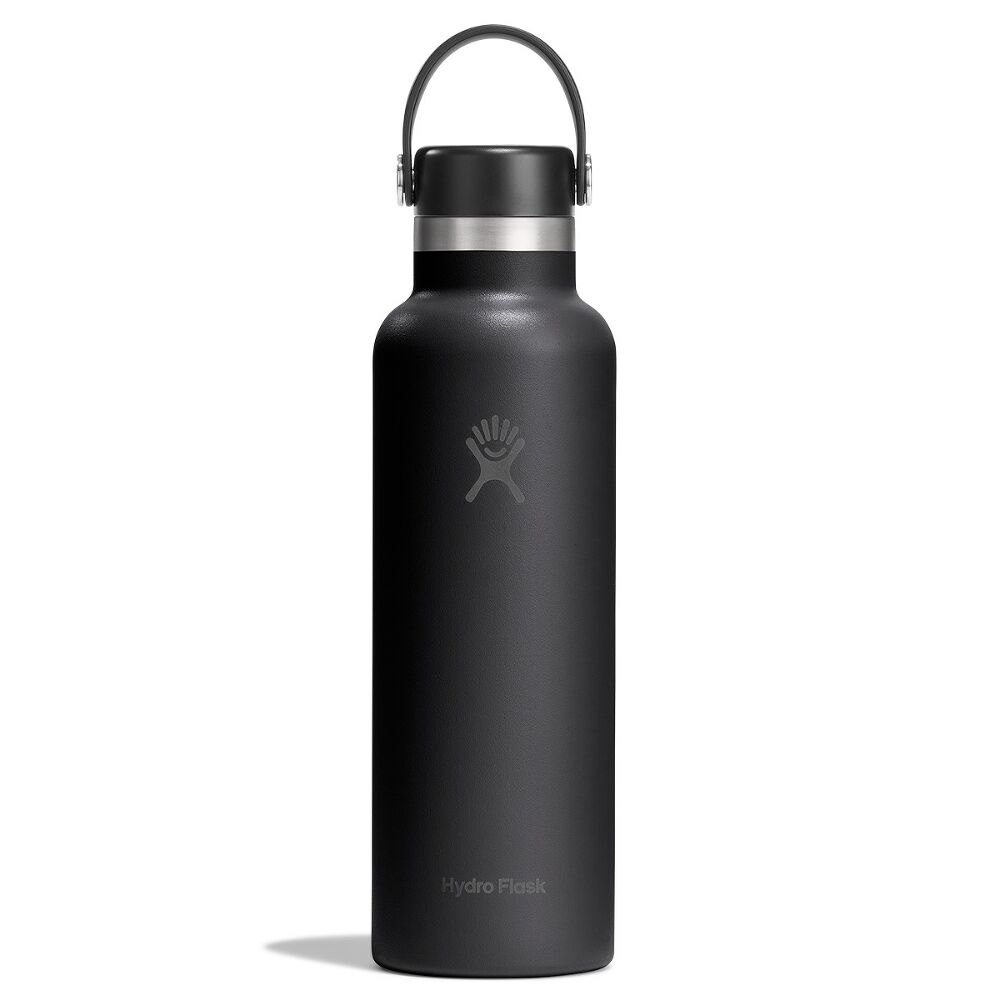 Hydro Flask 21 OZ STANDARD FLEX STRAW CAP BLACK